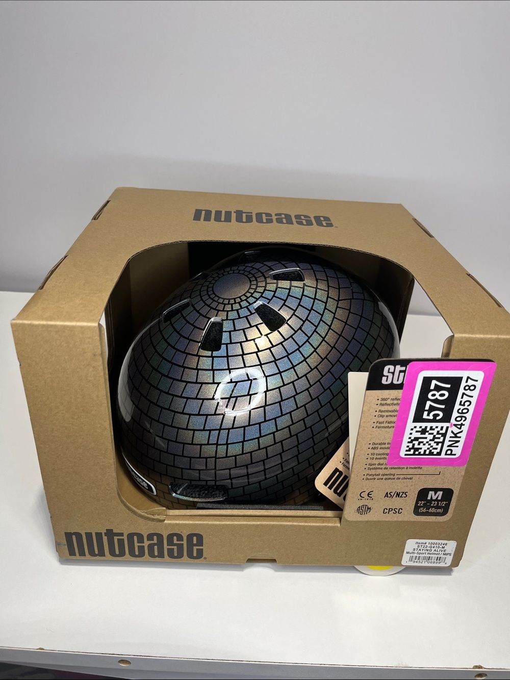 NEW Nutcase Helmet Biking Skateboarding "Staying Alive" w/ MIPS Adult Medium - Picture 5 of 8